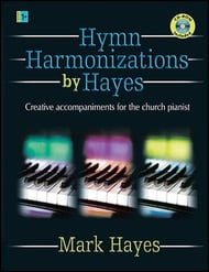 Hymn Harmonizations by Hayes piano sheet music cover Thumbnail